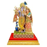 Papilon Señor Radha Krishna estatua espiritual Idols para Puja Vastu Showpiece religiosa Radha Kishan Pooja artículo de regalo & Murti para Mandir templo//Decoración del hogar/oficina – 13 x 7 x 18 pulgadas por Papilon...