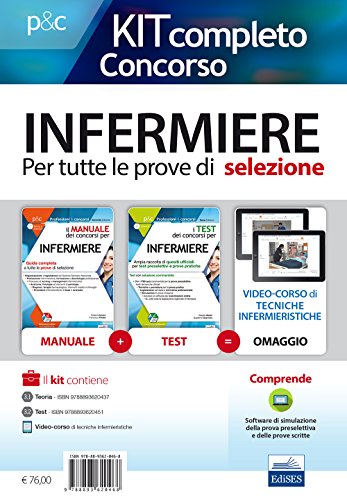 Preisvergleich Produktbild Concorso infermieri. Kit completo
