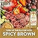 Koops' Organic Spicy Brown Mustard – Bold and Brown Mustard Sauce, Gluten-Free, Kosher, USDA Certified Organic, Made in USA, From Quality Mustard Seeds – 12 Oz, Pack of 1