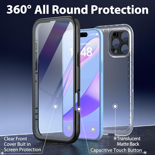 Coque iPhone 16 Pro Max robuste antichoc et étanche IP68 SPORTLINK - 5