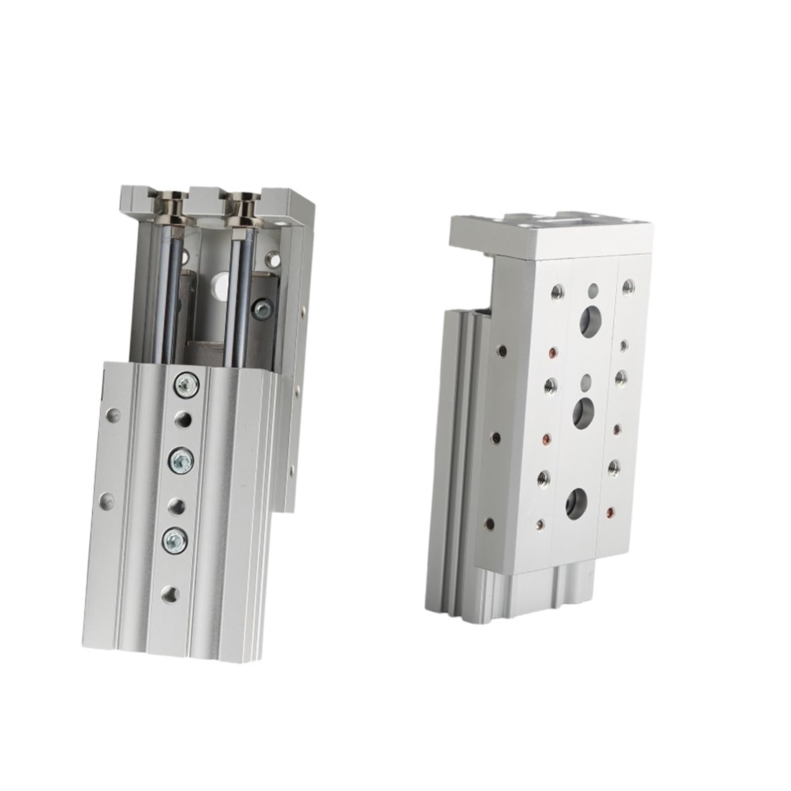 Vérin pneumatique MXS20 table coulissante anti-vibration rail
