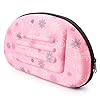 CAPTSNOOZE-Cat-Carrier-Hard-Collapsible-Airline-Approved-Cat-Carrier-Small-Dog-Purse-Carriers-for-Small-Dogs Pink Dog Purse Carriers