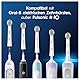 Oral-B Pro Tiefenreinigung – ORIGINAL Aufsteckbürsten für Elektrische Zahnbürste – Tiefe Zahnreinigung, Ersatzbürsten mit X-Förmigen Borsten, Zahnbürstenaufsatz, Made in Germany – Weiß, 6 Stück