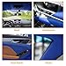 Partuto 150G Headliner Fabric for Car Truck RV SUV Boat Automotive Interior Trim DIY Roof Repair Replacement Suede Fabric Blue 45