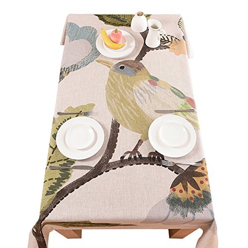 Nappe de style rural MU en tissu rétro pour décoration de restaurant