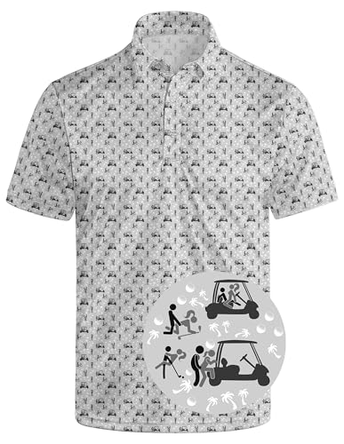 Funny Moisture Wicking Golf Polo