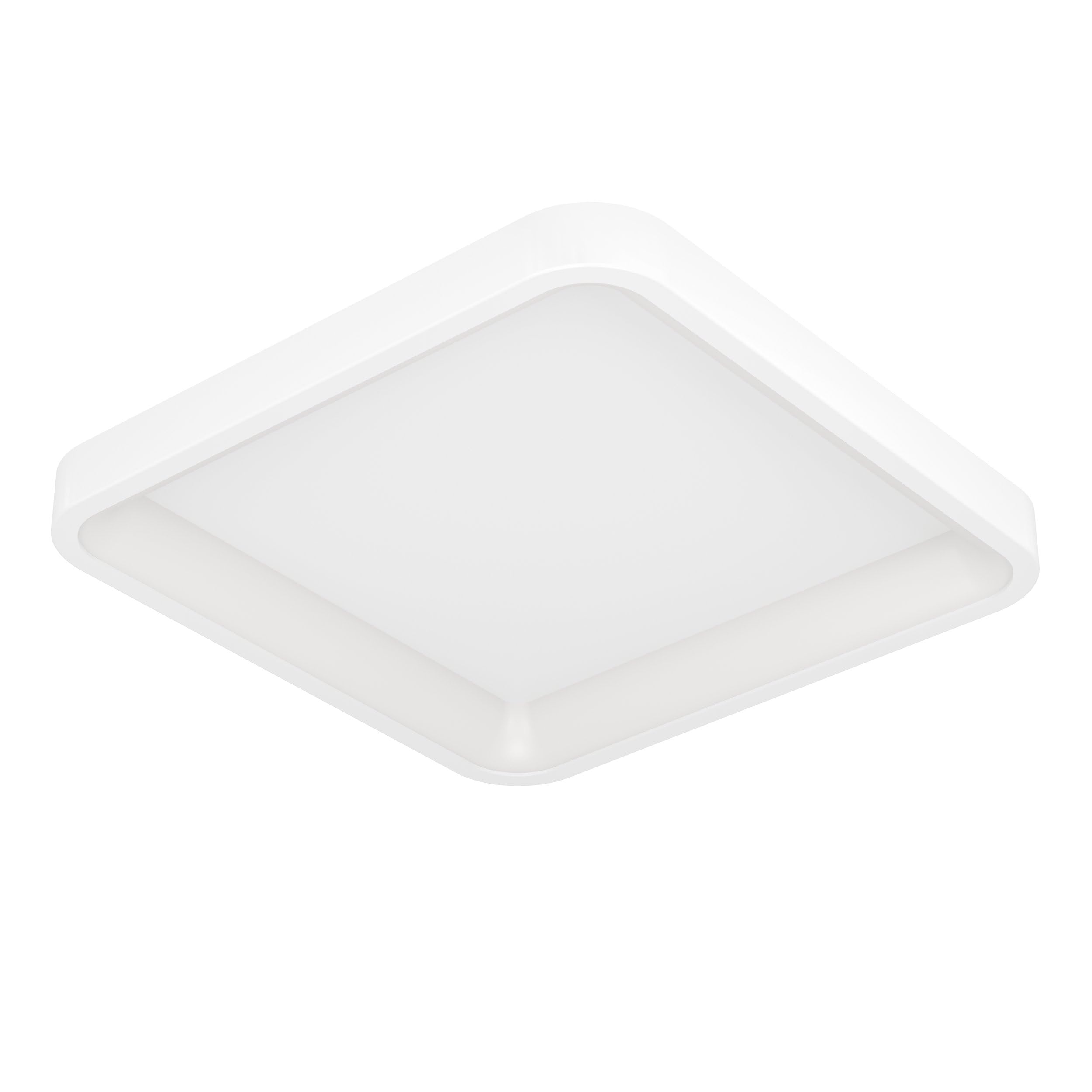 Plafonnier LED Loretello-Z Eglo connect.z connecté ZigBee Matter RGB 35x35cm