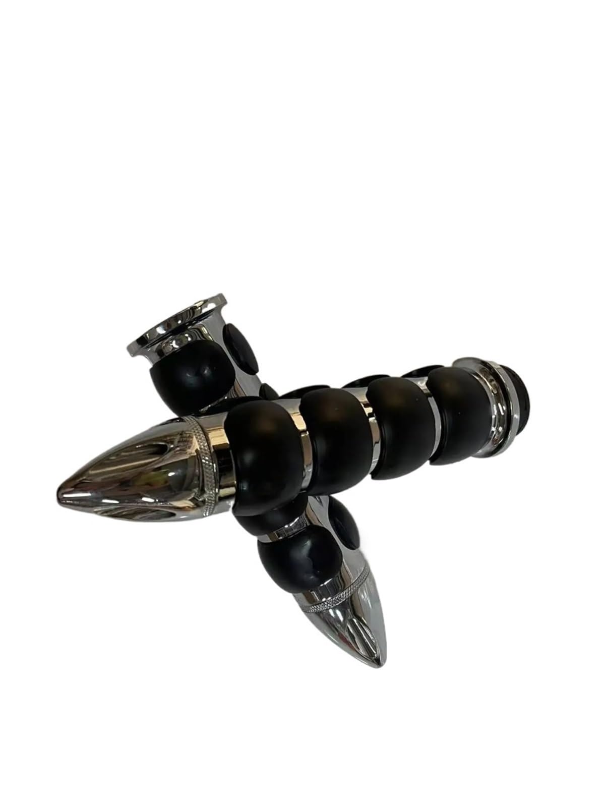 Manopole Per Freni In Gomma Manopole per manubrio antiscivolo in gomma da 1" e 25 mm, adatte per Harley, adatte per Honda, adatte per Kawasaki, adatte per Suzuki, Cross Grip