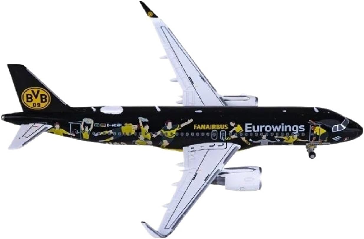 Miniature Scale 1 400 for Eurowings A320 D-AEWM DieCast Alloy Aircraft Model Collection Souvenir Flying Toy Game Kits