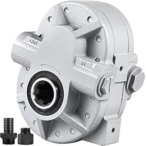 VEVOR Hydraulikpumpe 16,6 GPM Hydraulikmotor 540 U/min Holzspalter 2500 PSI Hydraulikspalter SAE 12 Auslassanschluss Hydraulikpumpe für Holzspalter für LKW-Heckklappenlift, Scherenlift, Kippanhänger