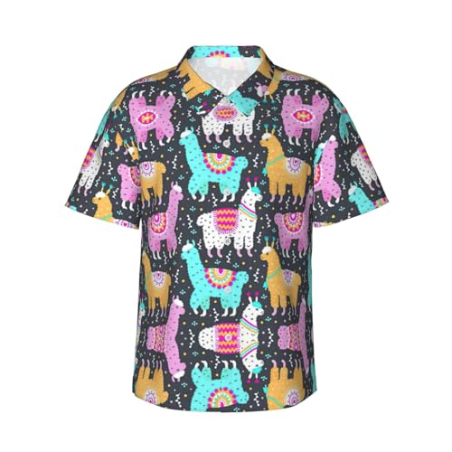 Chemise hawaïenne indienne d'été pour homme look plage décontracté en S-3XL