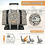 Expandable Travel Duffle Bags Weekender Overnight Bags for Women Men Hospital Bag for Women Labor Delivery with Toiletry Bag Waterproof - Image 5