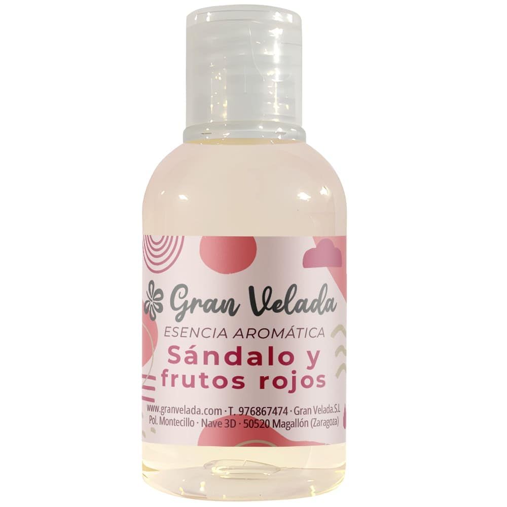 Essence de bois de santal et fruits rouges pour éliminer les mauvaises odeurs