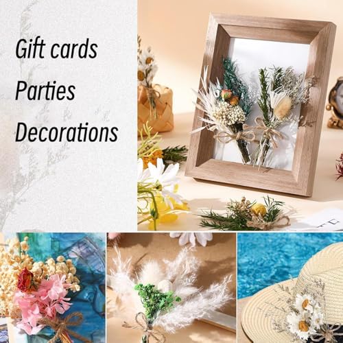 Ramo Mini Flores Secas 10 Piezas Decoración Natural miniatura 4