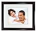 kieragrace Lucy Picture Frame, 11 by 14-Inch Matted for 8 by 10-Inch, Dark Brown with Gold Beading