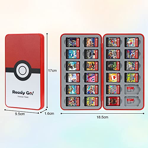 Vicloon-Giochi-Custodia-Porta-Cartucce-di-Gioco-Porta-Cartucce-Custodia-Protettiva-Grande-Capacita-con-24-Slot-Inserimenti-Custodia-Porta-Cartucce-di-Gioco-per-Switch-OLED-Switch-Switch-Lite