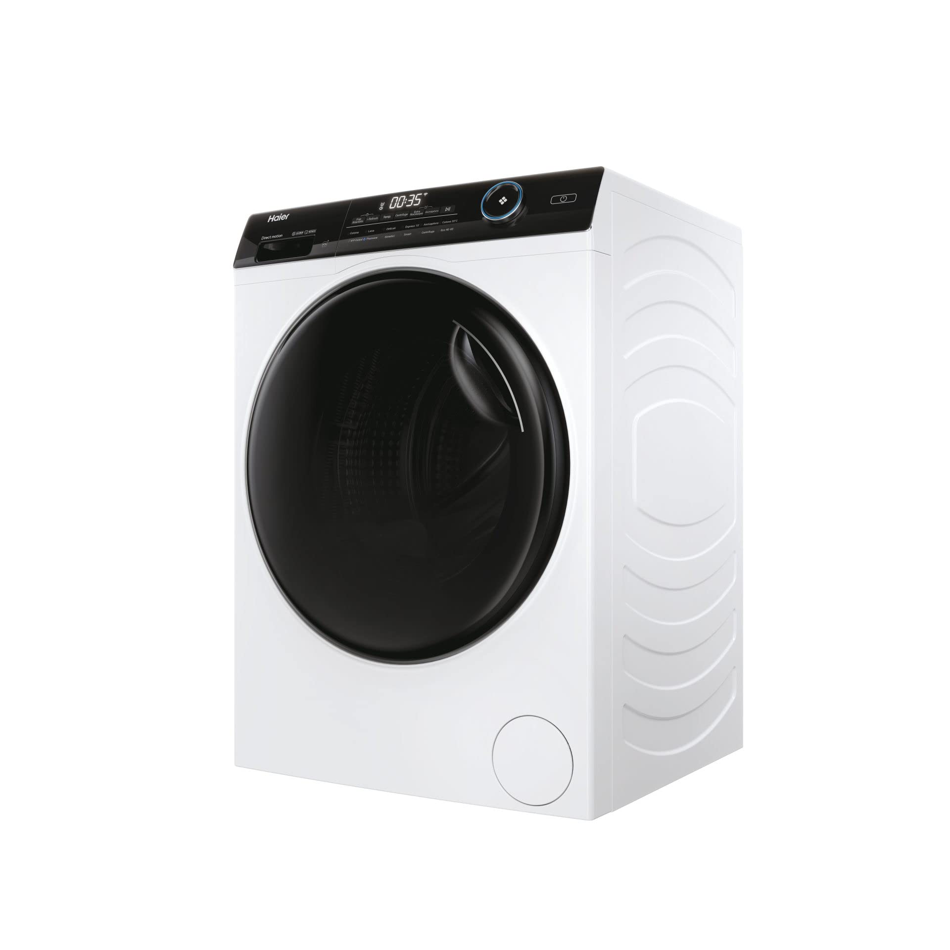 Haier I-Pro Serie 5 Lavasciuga 10+6 Kg, Libera Installazione, Carica Frontale, 1400 Giri, Classe A, Trattamento Antibatterico, Rilevamento Carico, Vapore, AxLxP 85x59,5x53, Bianca - HWD100-B14959UIT