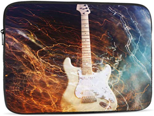 Jazz Rock Cool Electric Guitar for Boy Case Laptop Sleeve 15 inch Shock Resistant Notebook Briefcase Computer Protective Bag Tablet Carrying Case for MacBook ProMacBook AirAsusDellLenovoHpSamsungSony