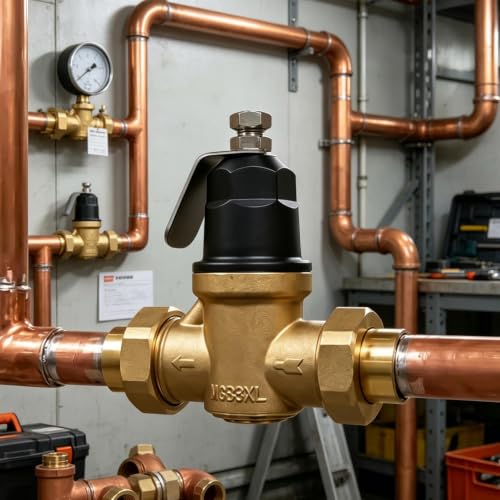 Válvula reguladora de presión de agua comercial e industrial para mangueras 3/4 4