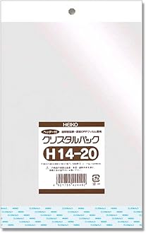 Amazon.co.jp: シモジマ: クリスタルパック／ヘッダー付き