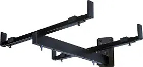 SUPORTE PARA MICROONDAS/FORNO ELETRICO SBR3.4 PRETO - CARGA MAXIMA 40 KG - BRASFORMA