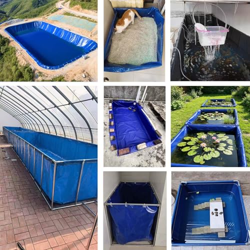 Grand réservoir d'eau d'aquaculture en PVC pour stocker l'eau - 5