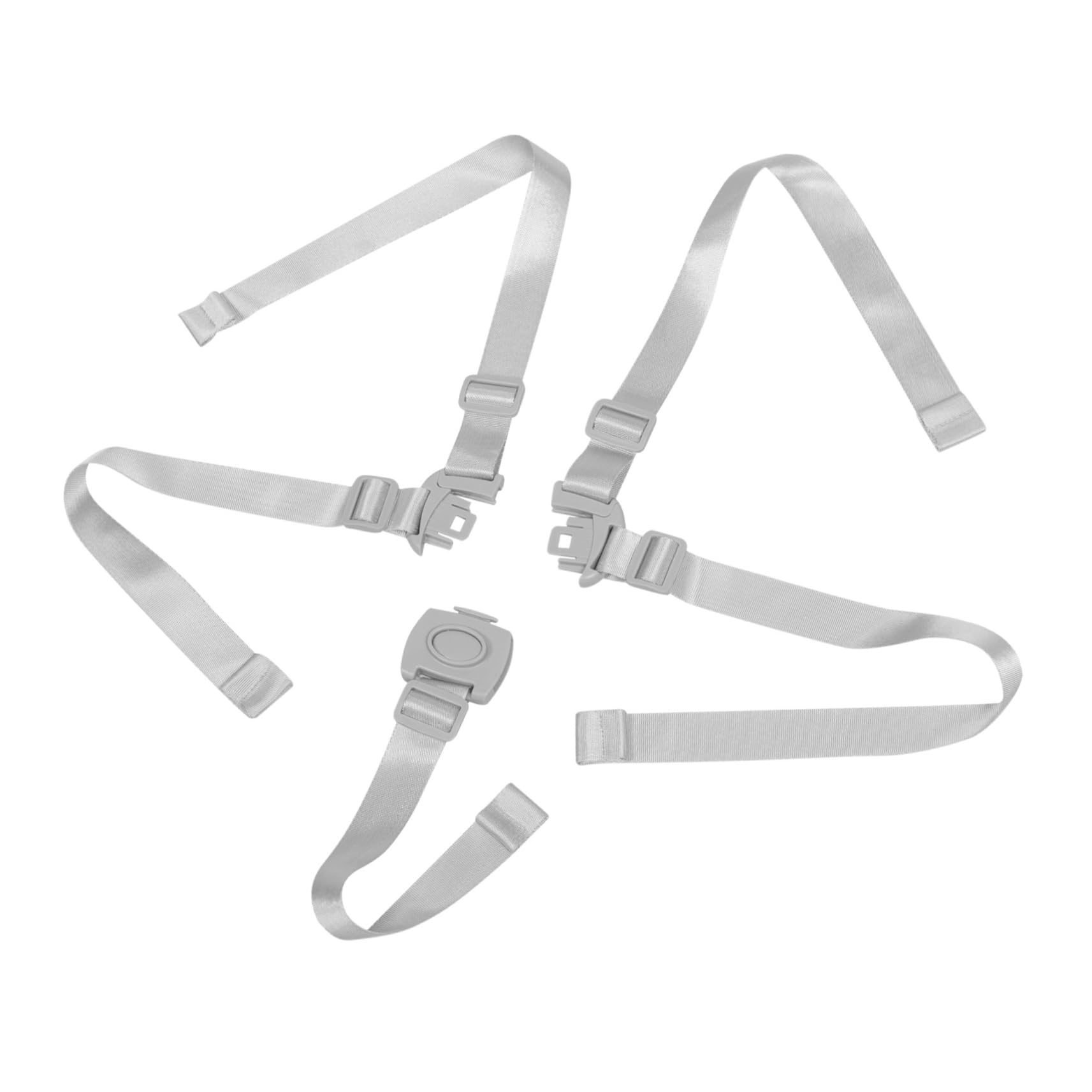 Toddmomy Adjustable High Chair Straps Locks for Kids Safe Belt Stroller Toy Straps Bed Connector Dining Chair Harness