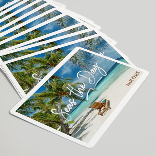 Lantern Press Palm Beach Florida Juego de Cartas Póker miniatura 5