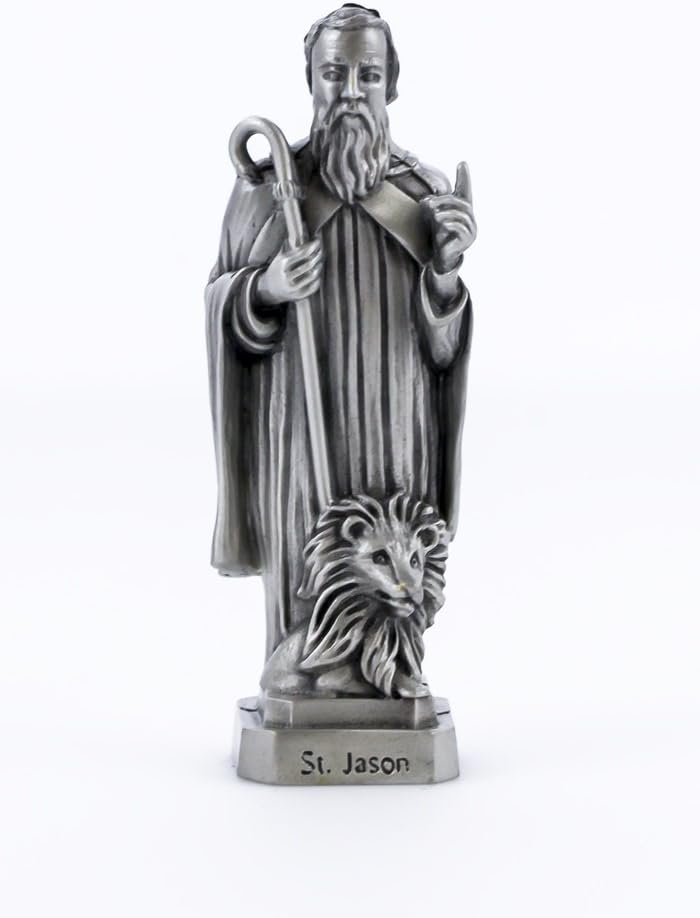 The Bethany Collection Fine Pewter Statues Pewter Catholic Saint