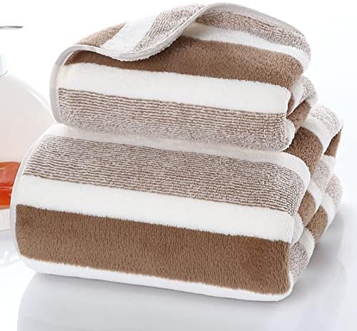 Miniatura 7 de SOFTBATFY Toallas de baño de microfibra, paquete de 8 toallas ligeras, absorbentes, súper esponjosas y de secado rápido para viajes, vacaciones,