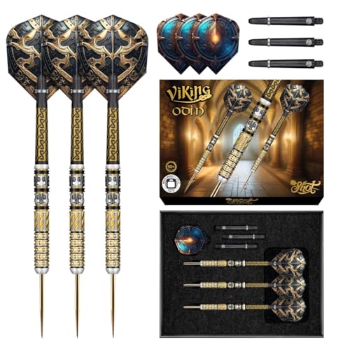 Fléchettes Shot Viking Odin 95% en tungstène massif usiné