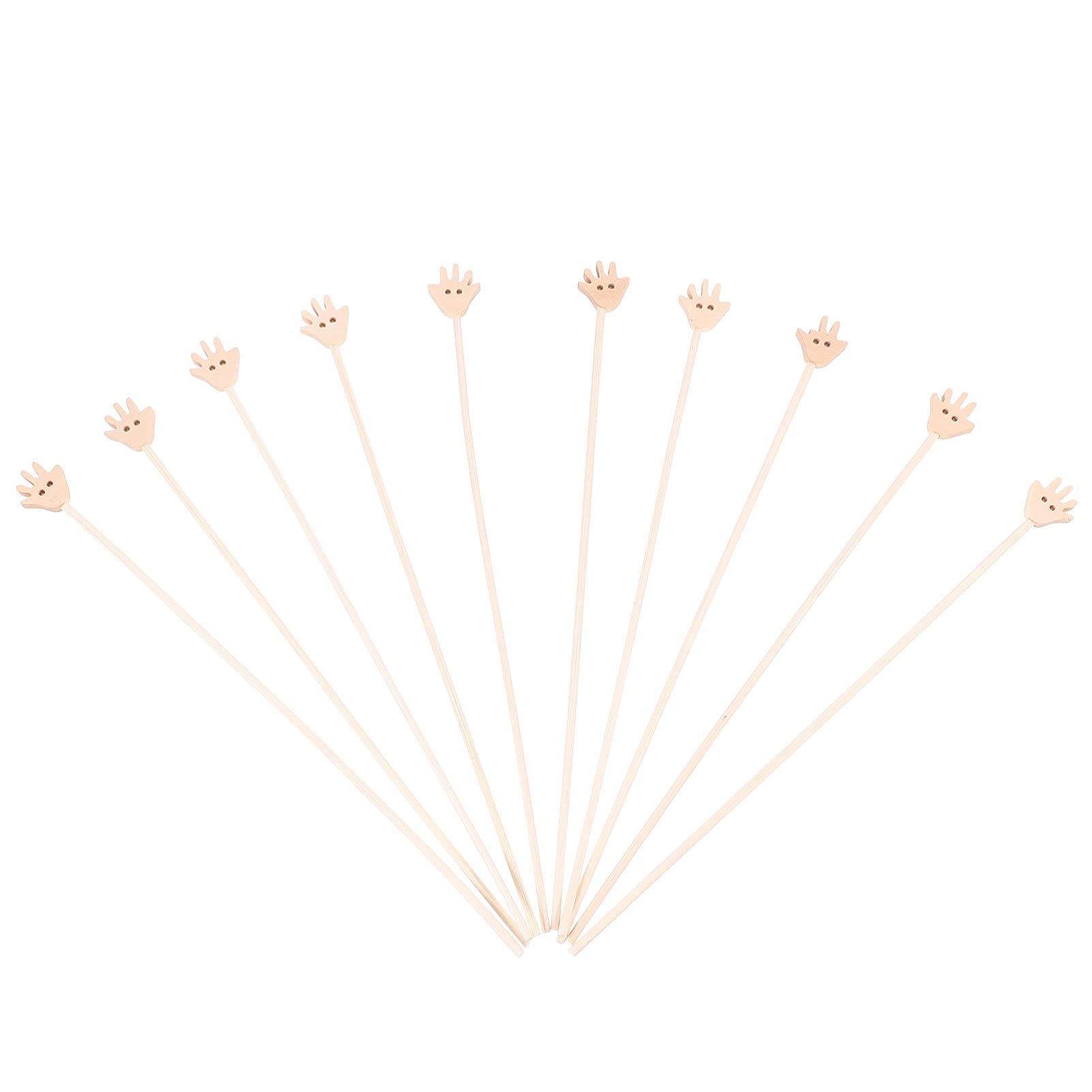 EXCEART 10Pcs Reed Diffusers, Palm Wood Chips Aromatherapy Volatilization Special Accessories Rattan for Bathroom, Living Room