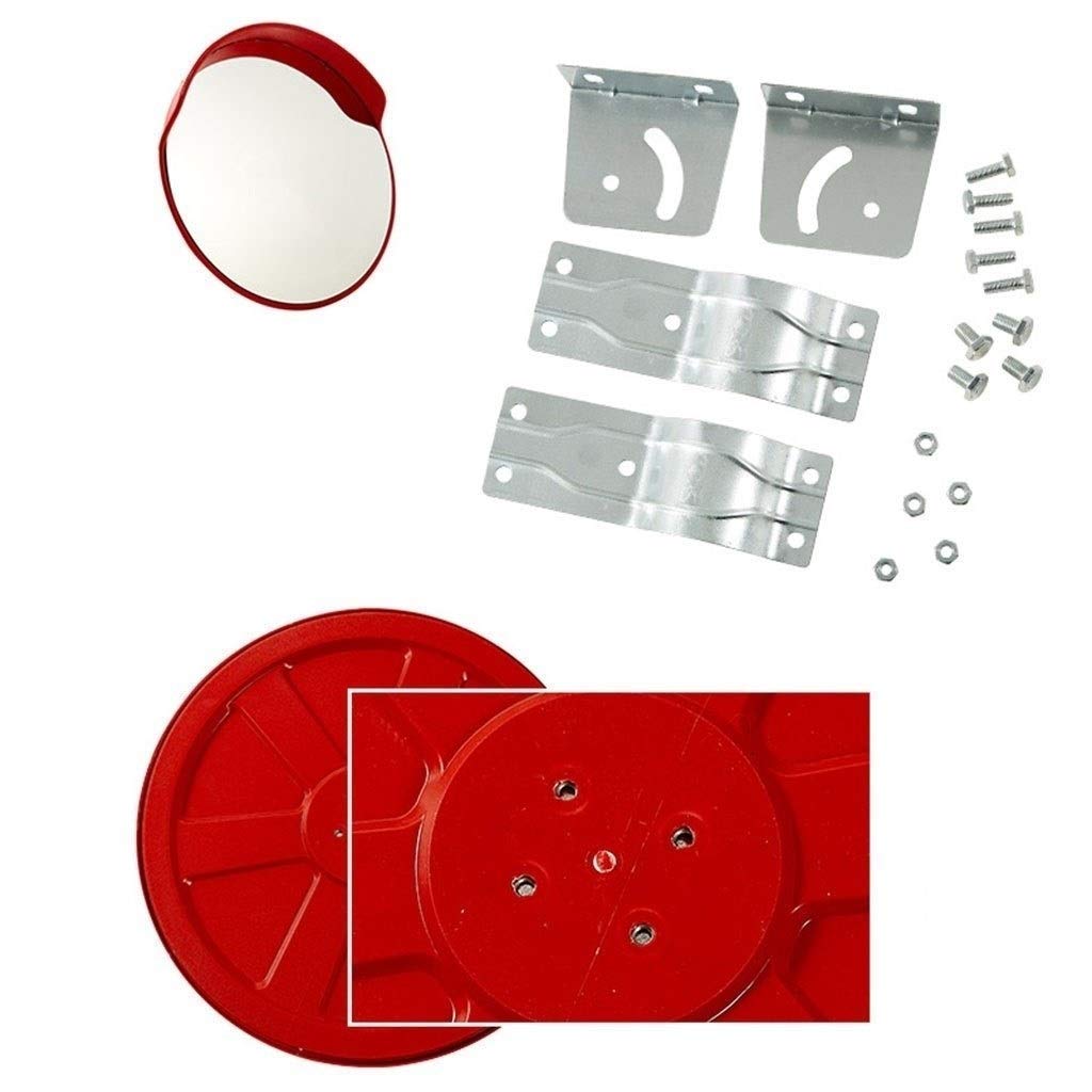 Espejo de Seguridad 45CM / 60CM / 80CM Espejo Redondo Flexible Convexo, Gran Angular Claro, Claro, Claro, Carril, Claro, Ciego (tamaño: 45 cm)