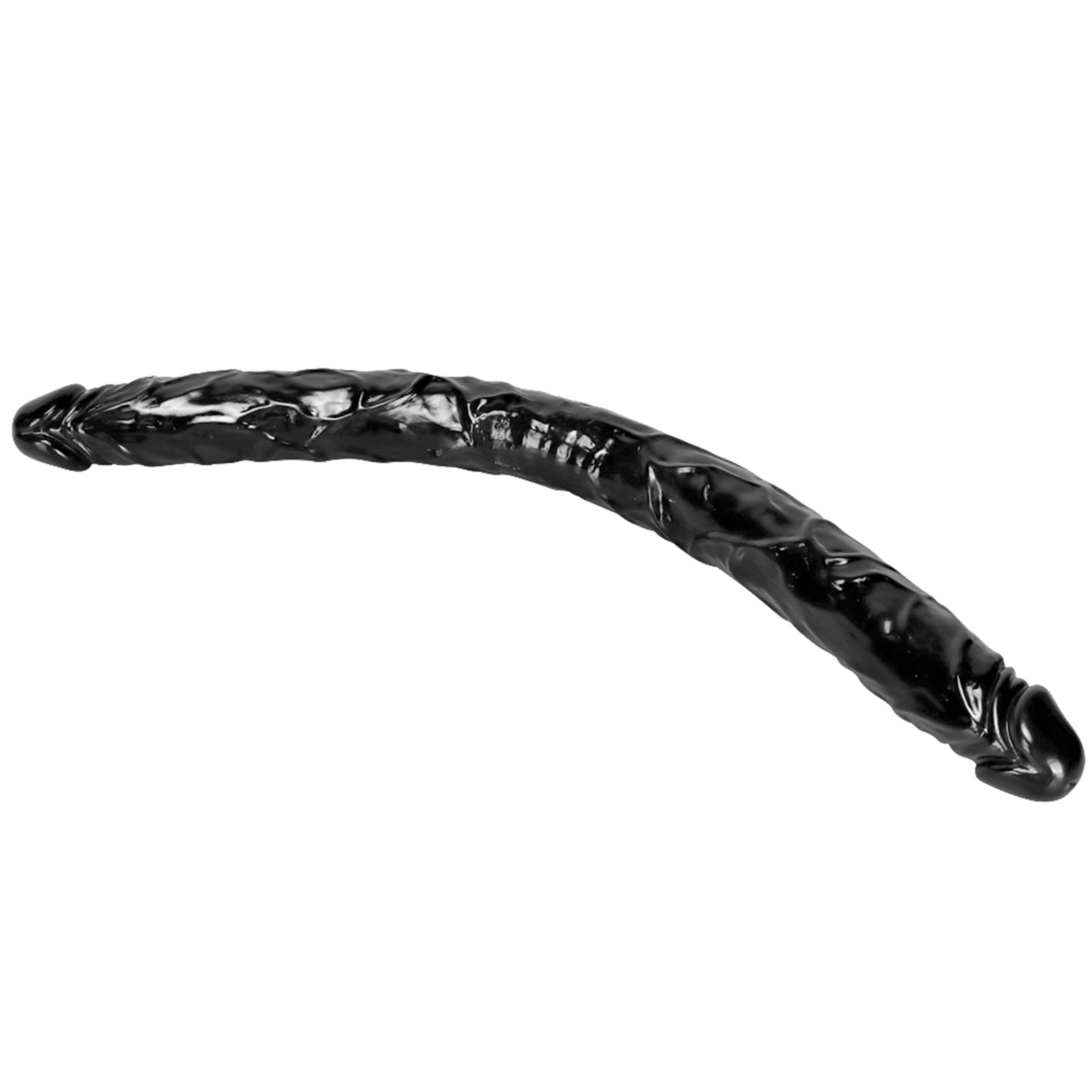 71 cm extra lungo doppio dildo nero morbido pene dildo anale doppio pene masturbatore plug anale giocattolo sessuale for le donne(M)