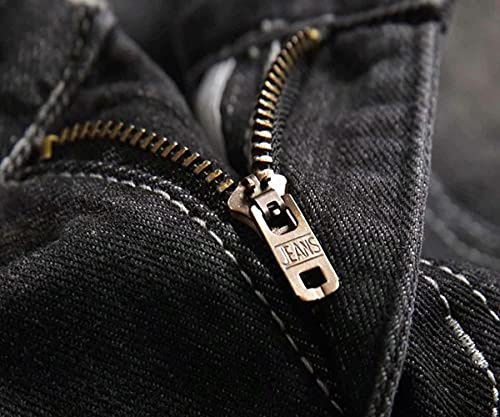 HENGAO Boy's Distressed Ripped Skinny Jeans4