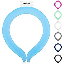 Neck CoolingTube, Reusable Ice Cooler Wearable Body CoolingProducts, Neck Coolers for Hot Weather
