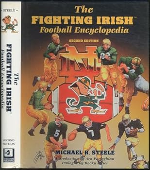 Hardcover The Fighting Irish Football Encyclopedia Book