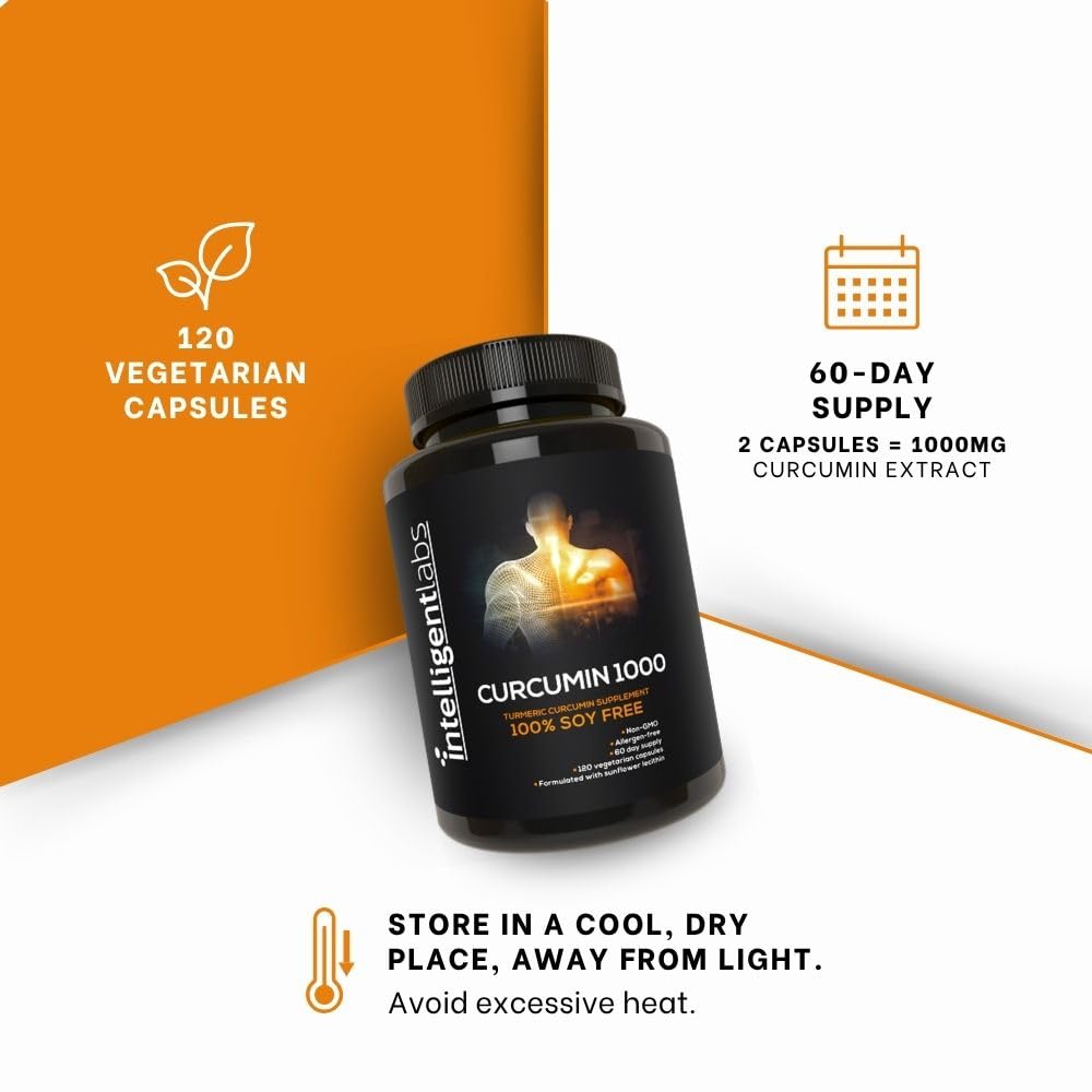 Curcumin Turmeric Extract 1000mg, Joint Health, 60-Day Supply — Amazon image 5