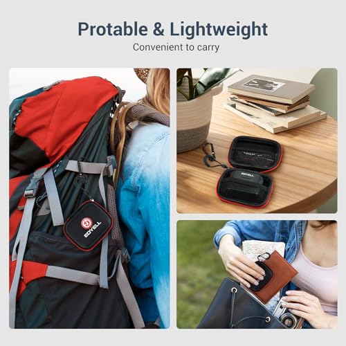 Image of EDYELL Wireless Earbuds with Wireless Charging Function, Bluetooth 5.3 Headphones Bass Stereo, in-Ear Buds with Noise Cancelling Mic LED Display, IP7 Waterproof 48H Playtime Earphones,C9