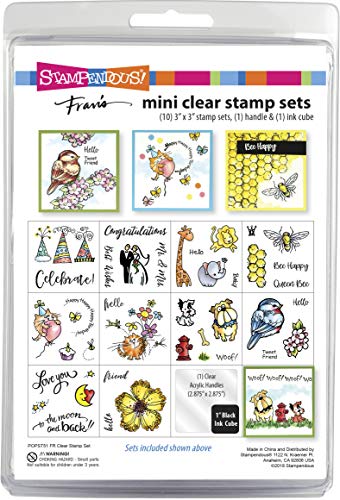 Stampendous POPST51 Fran'S Stamp Mini Clear Set cover