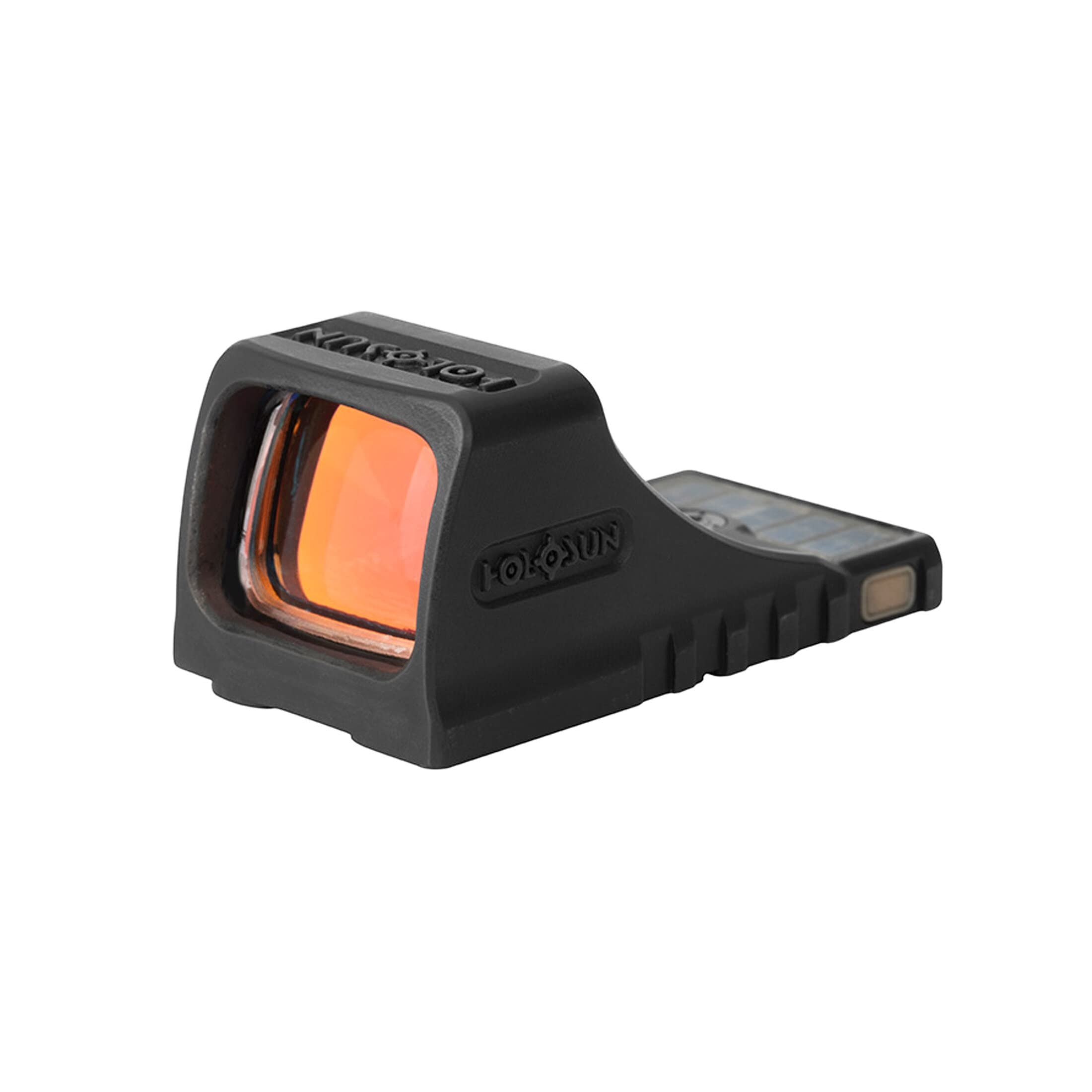 Holosun SCS-MOS-GR 70154184 Visière réfléchissante ouverte + point 2MOA interchangeable, 32MOA, cercle de réticule cellule solaire, noir, chasse, tir sportif, airsoft tactique, mini