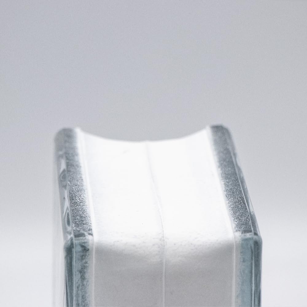 Fuchs Design Blocchi in vetro nuvola trasparente, 14,5 x 14,5 x 8 cm, 10 pezzi