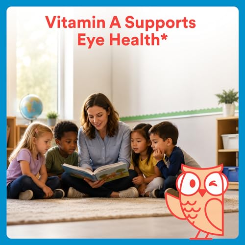 Image of SmartyPants Kids Zero Sugar Multi & Omegas Multivitamin Gummies with Omega 3 ALA, Vitamins D, C, A, Plant-Based, Clean Label, No Sugar Alcohols, Strawberry Banana Flavor, 60 Gummies (30 Day Supply)