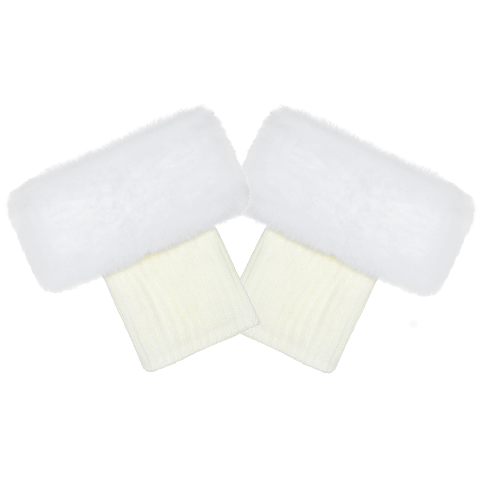Faux Fur Boot Cuff Fur Boot Toppers Boot Covers Short Leg Warmers for Women Winter