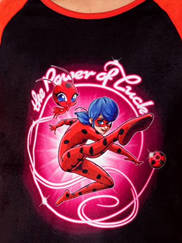 INTIMO Miraculous: Tales of Ladybug & Cat Noir Girls' The Power Of Luck Sleep Pajama Set4