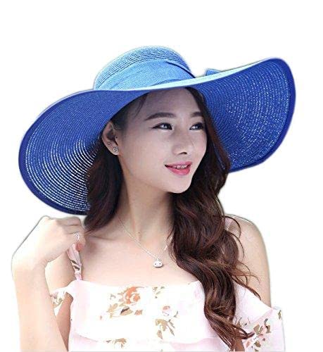 Superstart Women Sun Hat Lady Ultraviolet-Proof Head Cap Foldable Cycling Cap for Travelling