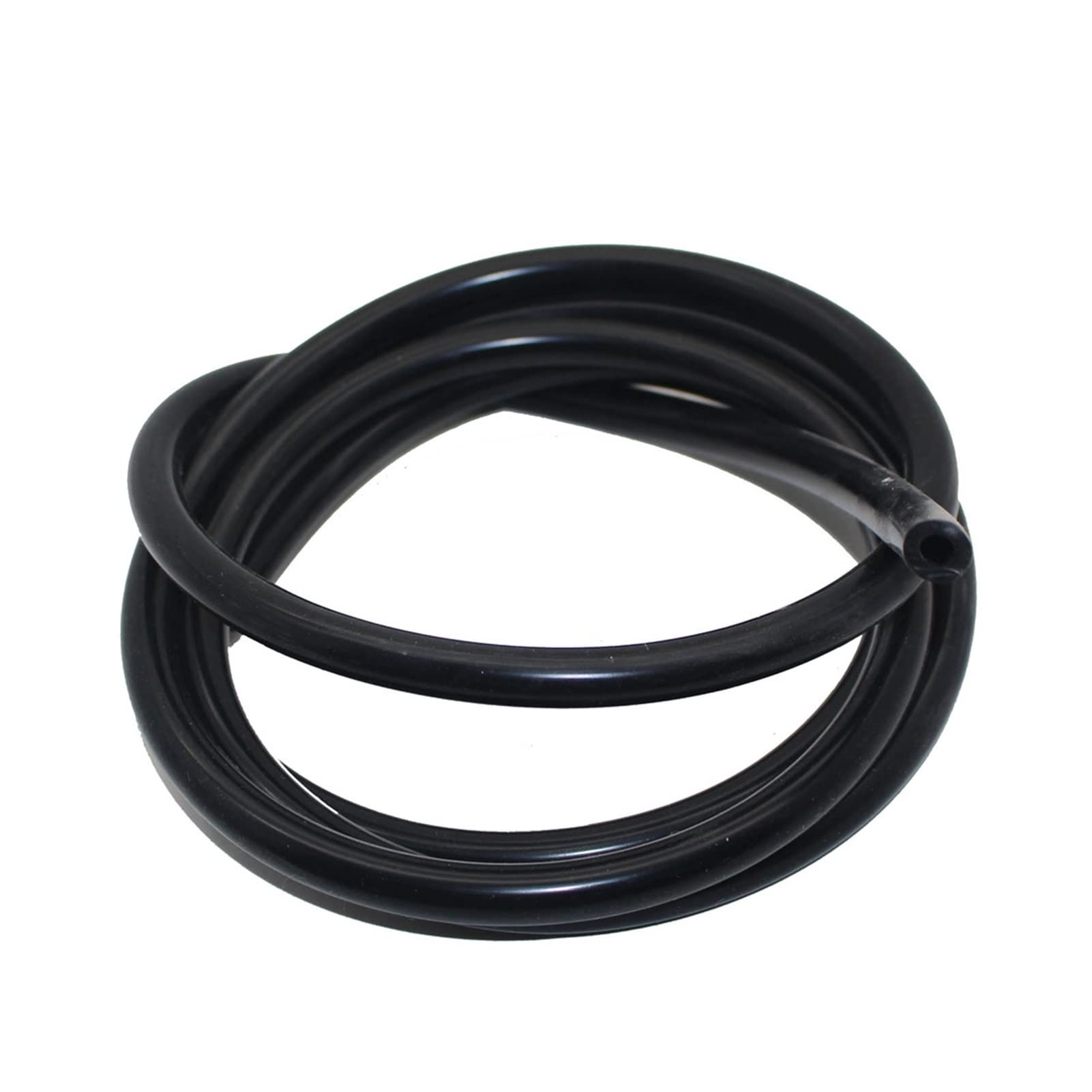 Tubo de Silicona de Tubo de Tubo de vacío de Silicona Universal 3mm 4mm 6mm 8mm 10mm 12mm Piezas de Auto Negro (Color : ID8MM 10M)