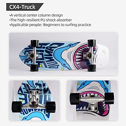 Carving Surfboard Freeride Skating Board con CX4