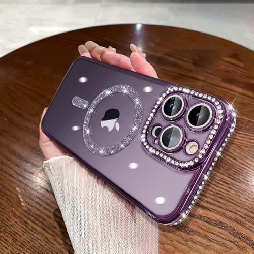 Housse de Chargement pour iPhone 12 Pro Max Violet Souple