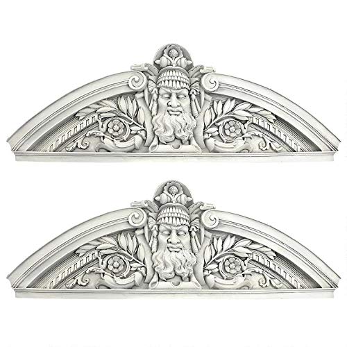 Design Toscano NG934244 Frontone a Muro Scolpito